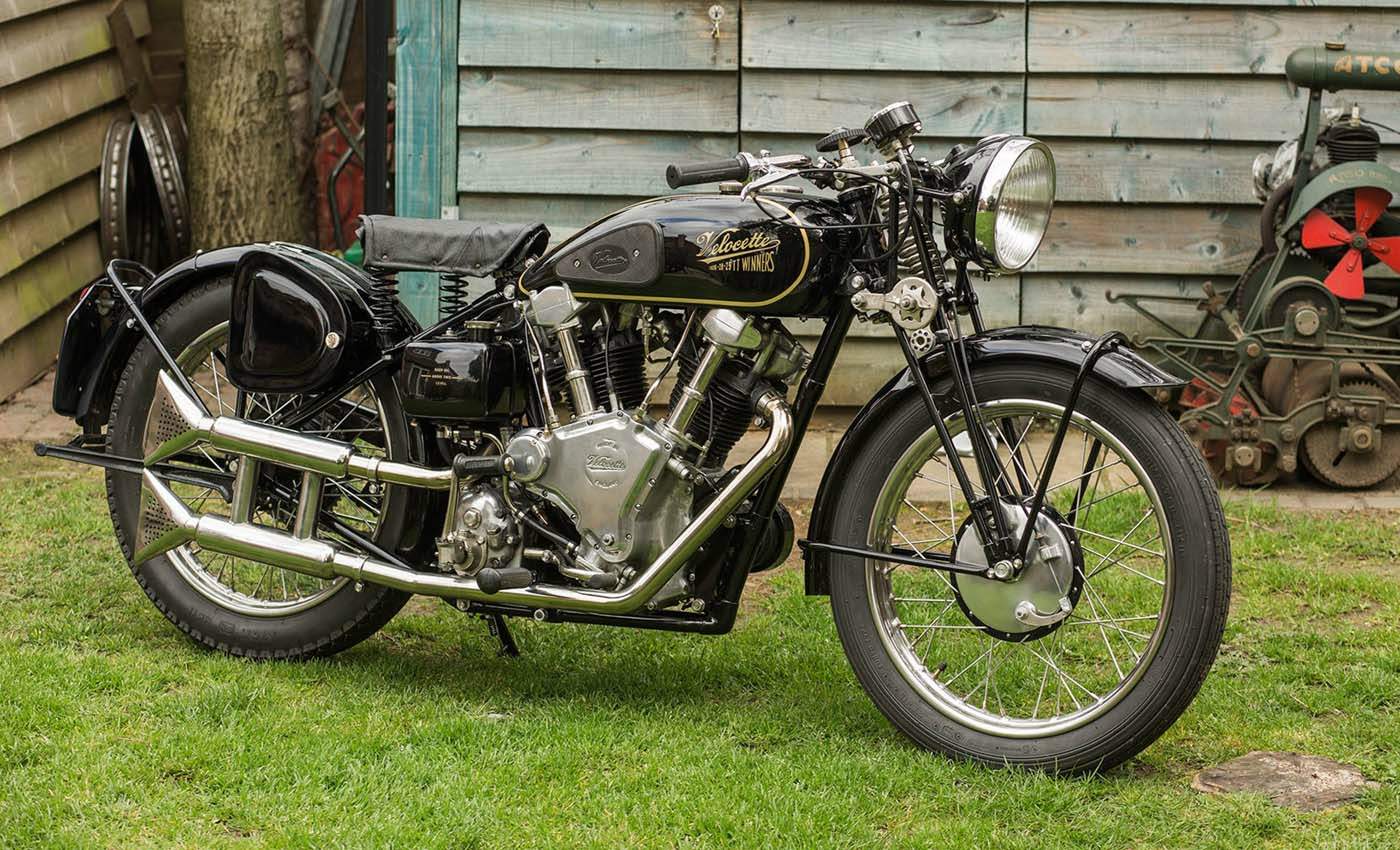 Velocette Vtwin by Allen Millyard